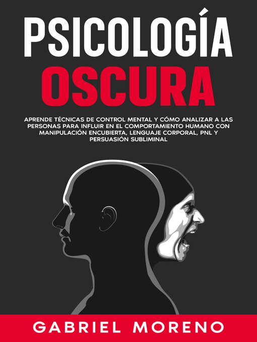 Title details for Psicología Oscura by Gabriel Moreno - Available